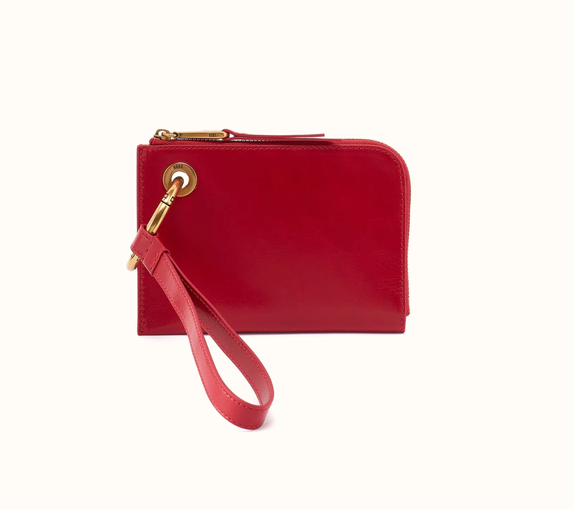 Jett CC Wristlet - True Red