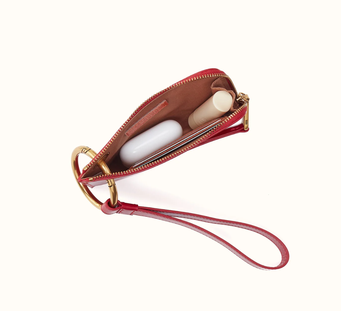 Jett CC Wristlet - True Red