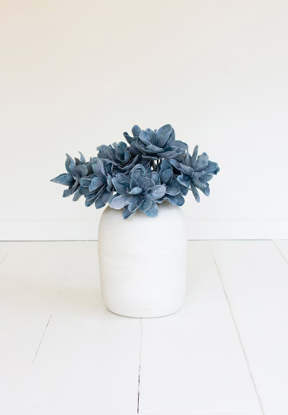 Botanica 19" Blue Leaf Stem