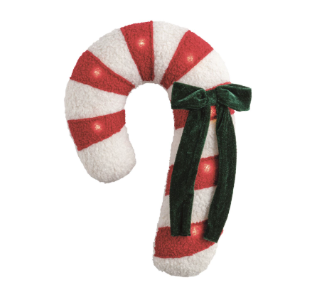 Christmas Sherpa Light-Up Pillows