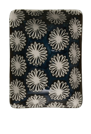 Stoneware Dish, 2 Styles. Each Sold Separately.