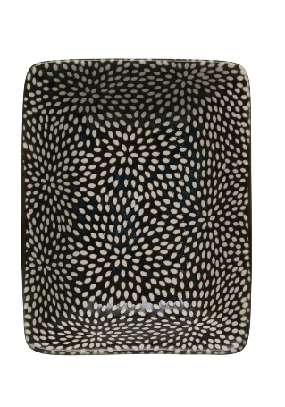 Stoneware Dish, 2 Styles. Each Sold Separately.
