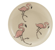Hand-Painted Stoneware Plate w/ Wax Relief Pattern, 9 Styles. Each Sold Separately.