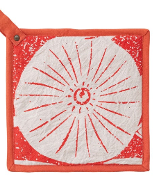 Cotton Pot Holder w/ Pattern, 3 Styles. Each Sold Separately.