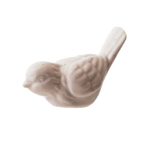Stoneware Bird, Matte Finish, 3 Colors. Each Sold Separately.