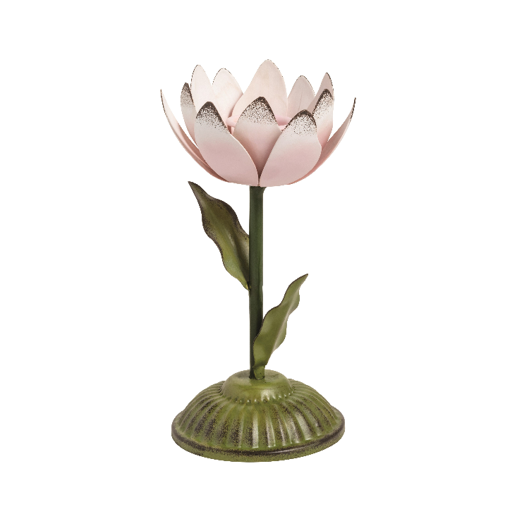 Flower Candlesticks. Each Sold Separately.