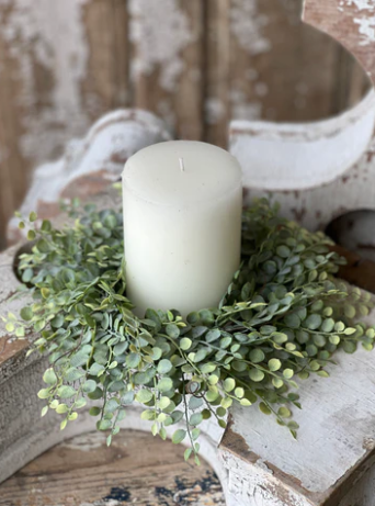 4.5" Cherub Vine Candle Ring
