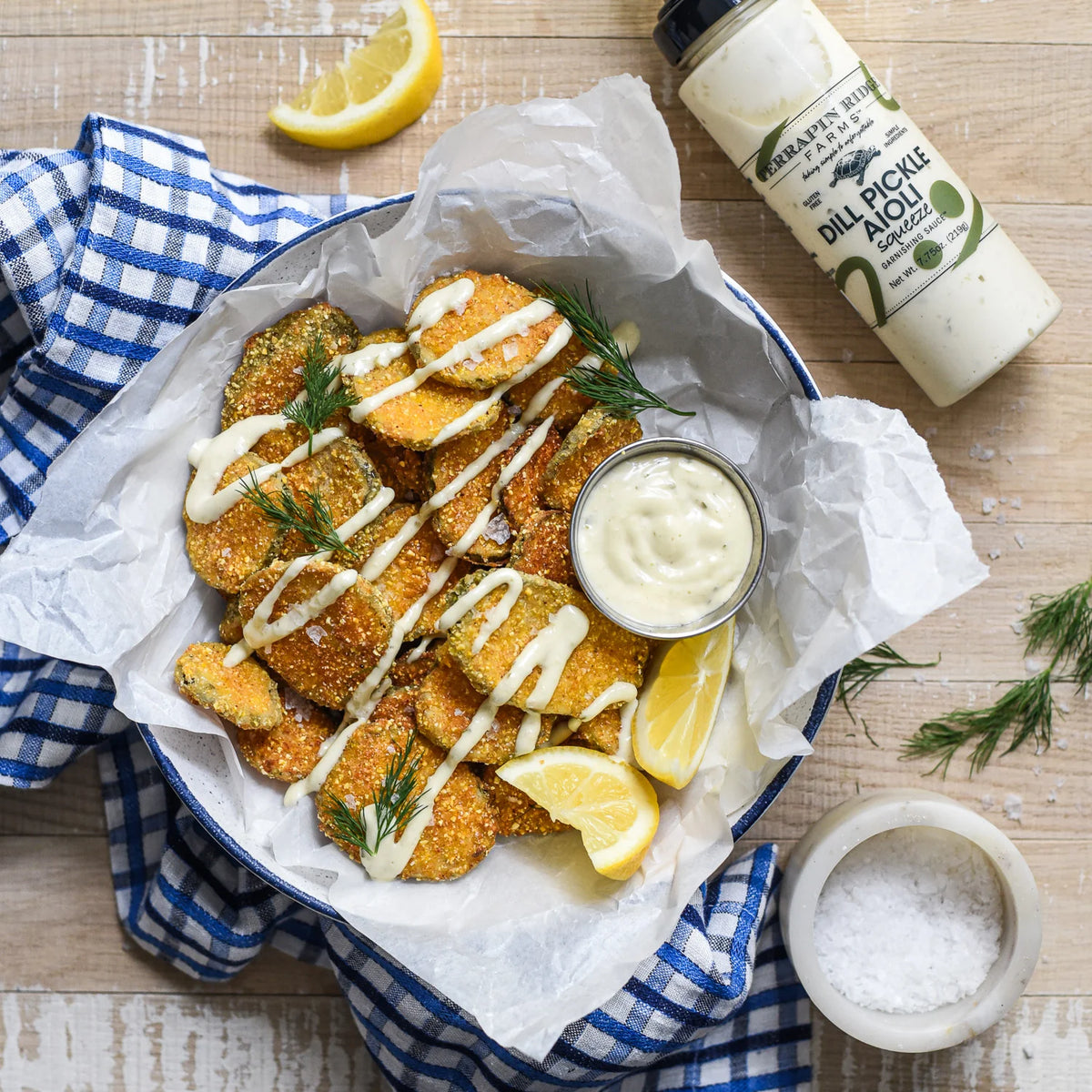 Terrapin Ridge Farms Dill Pickle Aioli 7.75 oz Squeeze Bottle