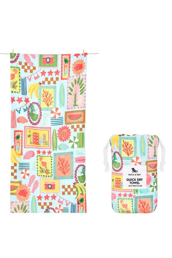 Wish Your Were Here - XL Quick Drying Towel