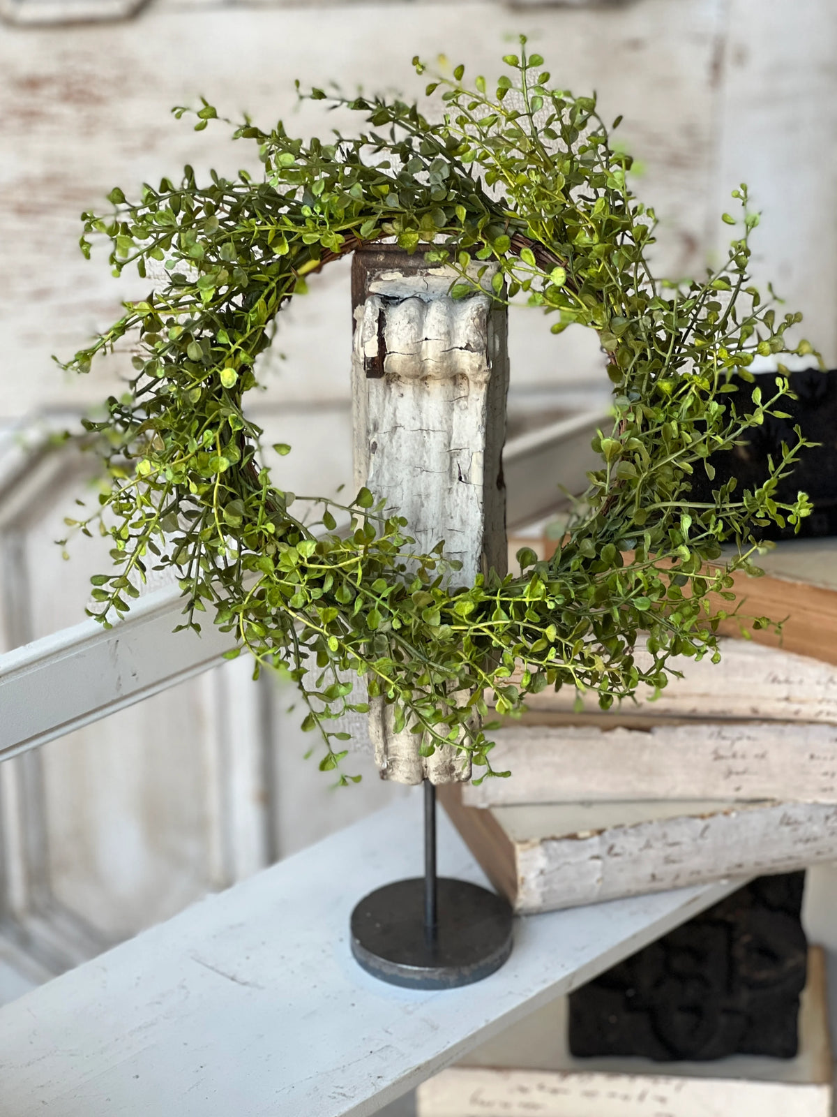 Baby's Grass 12" Candle Ring