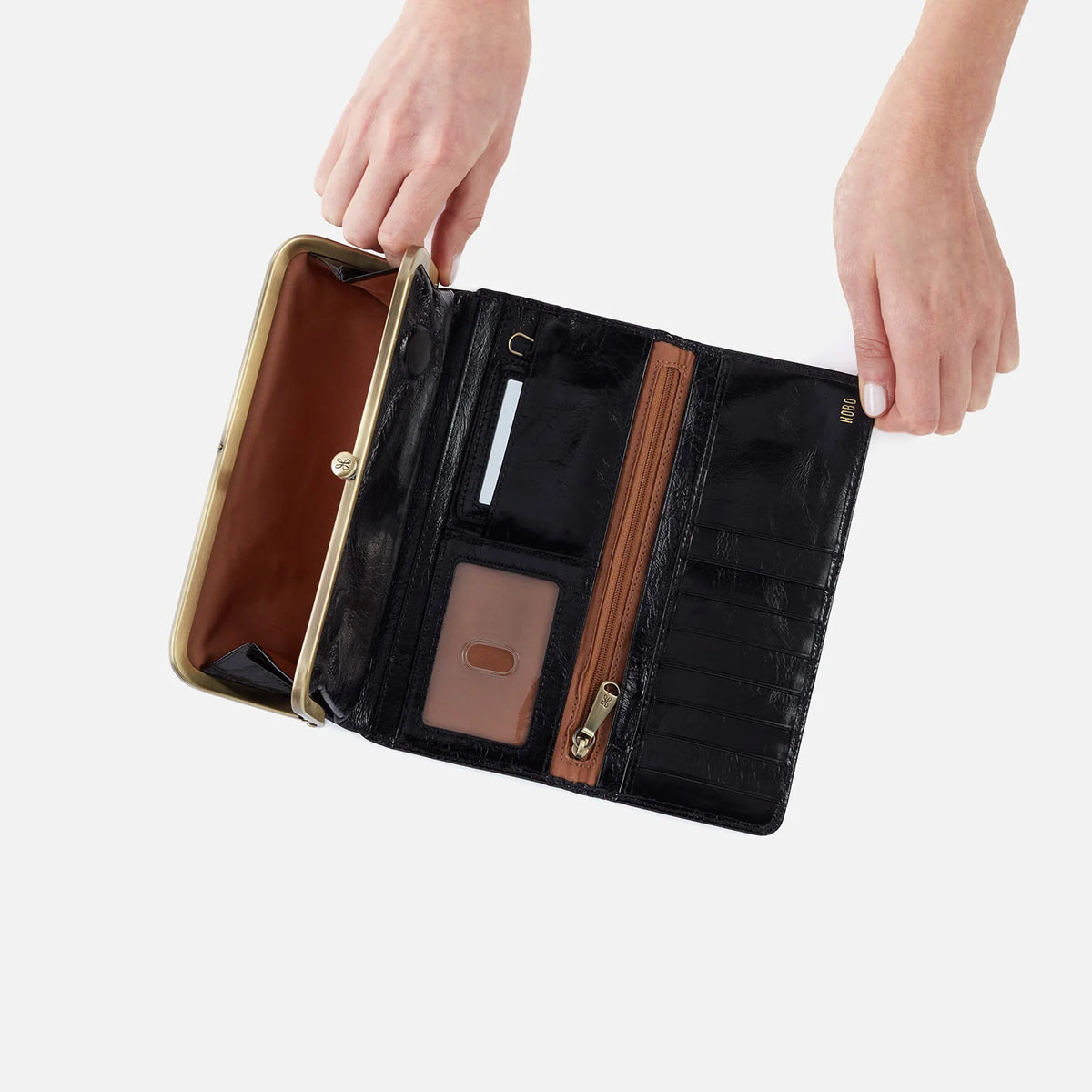 Rachel Continental Wallet - Black