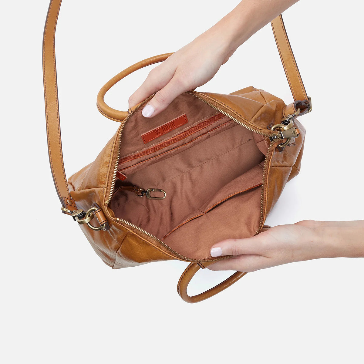Sheila Medium Satchel - Natural