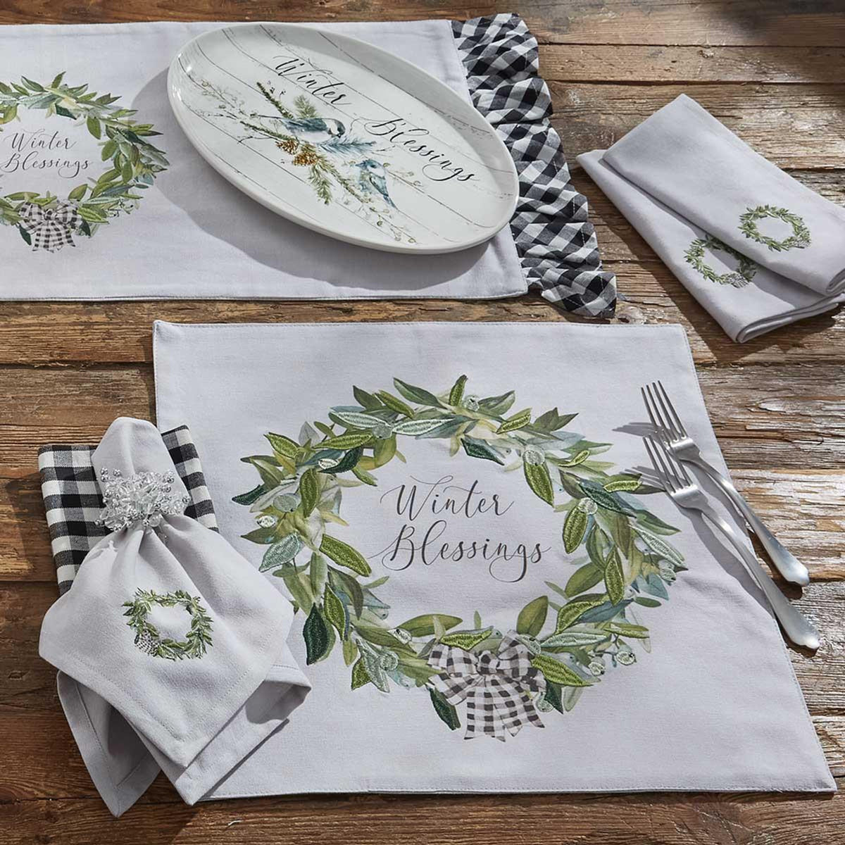 Winter Blessings Placemat
