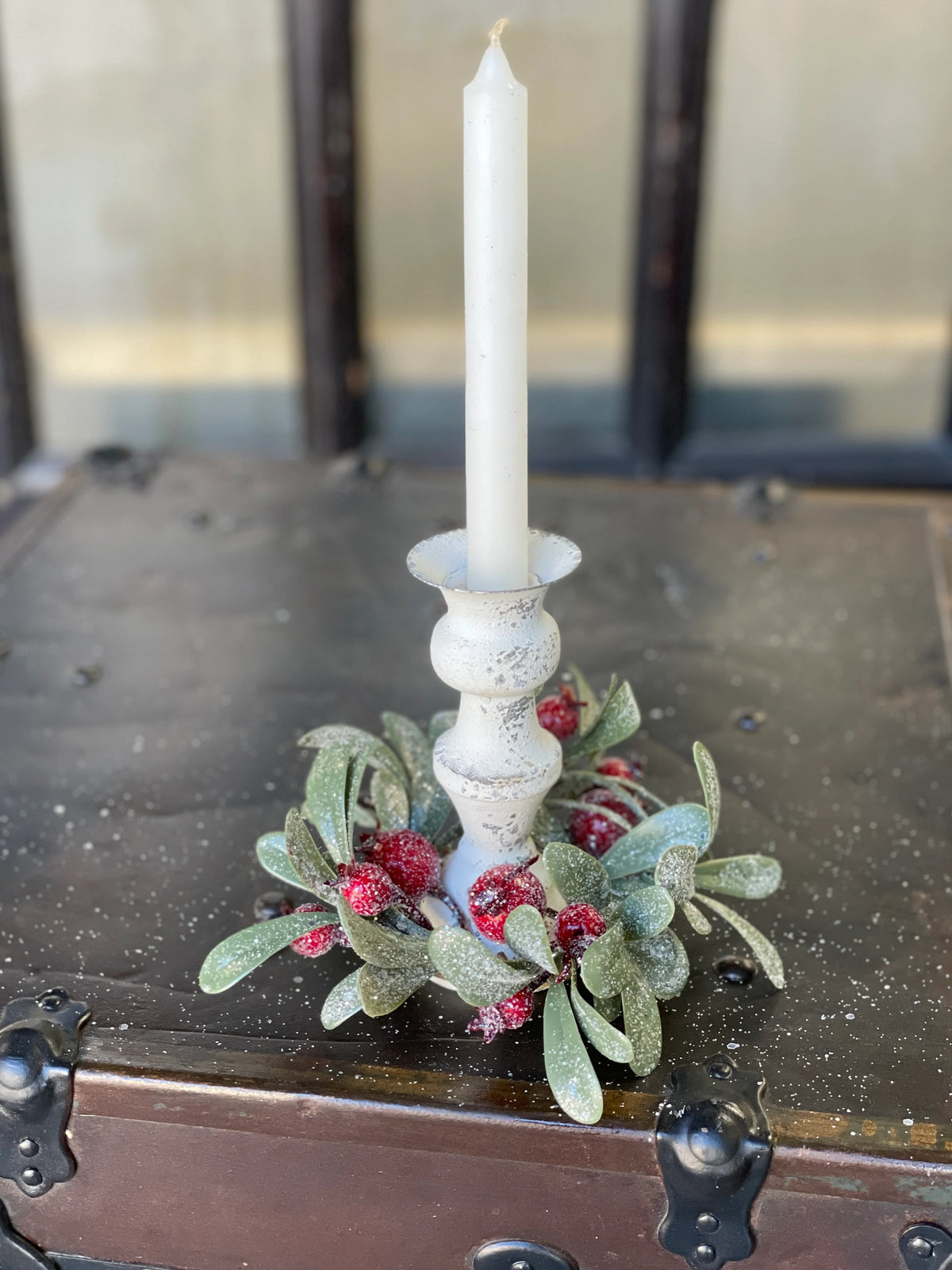 Crystalline Mistleberry 2.5" Candle Ring