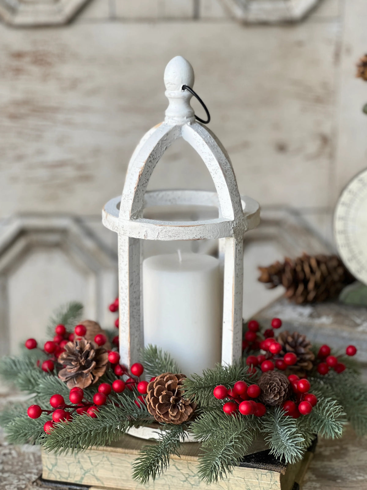 Tundra Berry 6.5" Candle Ring