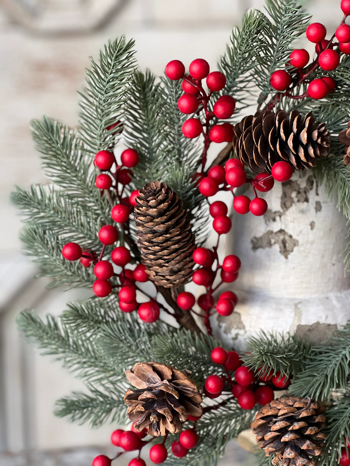 Tundra Berry 6.5" Candle Ring