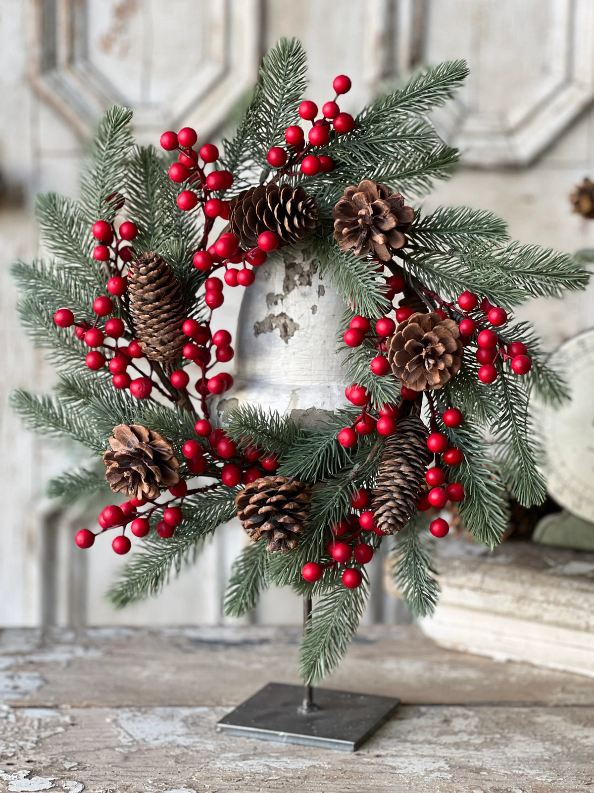 Tundra Berry 6.5" Candle Ring