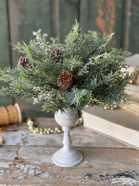 Peridot Gleam Cedar 18" Half Sphere