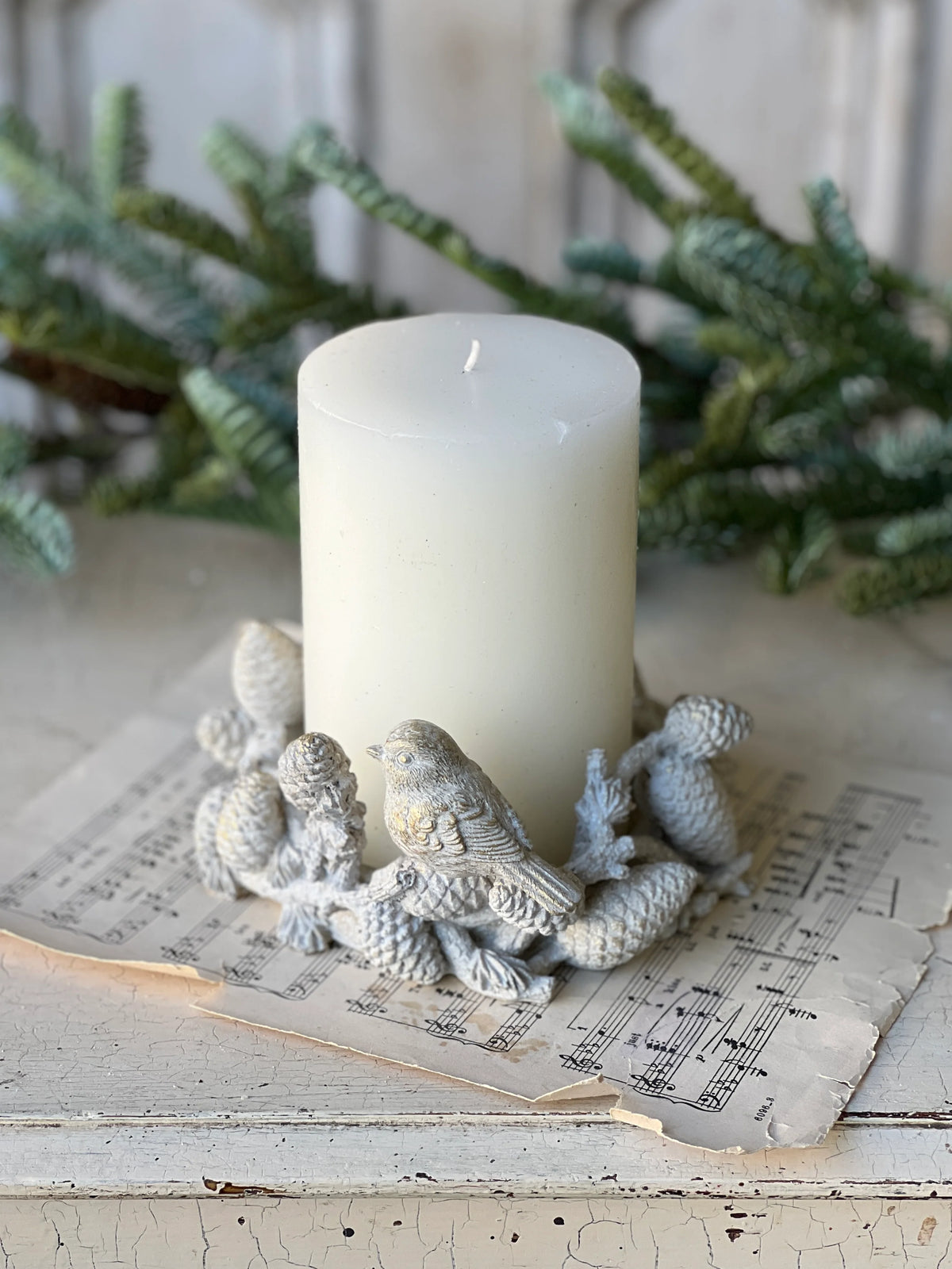 Feathered Woods Centerpiece