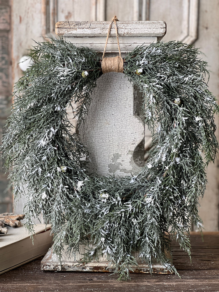 24" Winterpine Dream Hanging Wreath