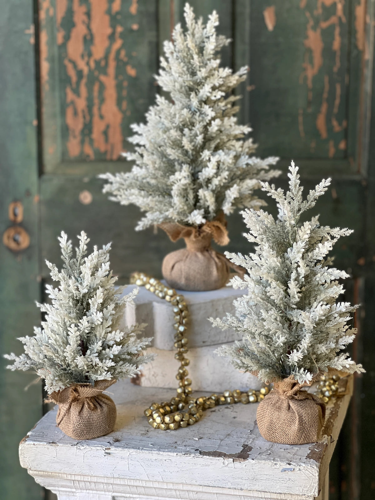 12" Icy Frostine Tree