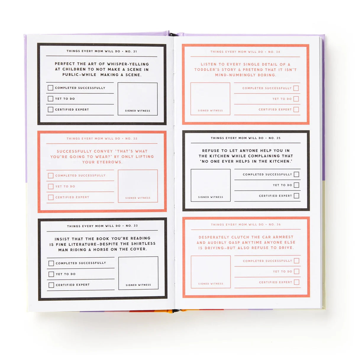 A Trillion Things Every Mom Will Do Prompted Journal