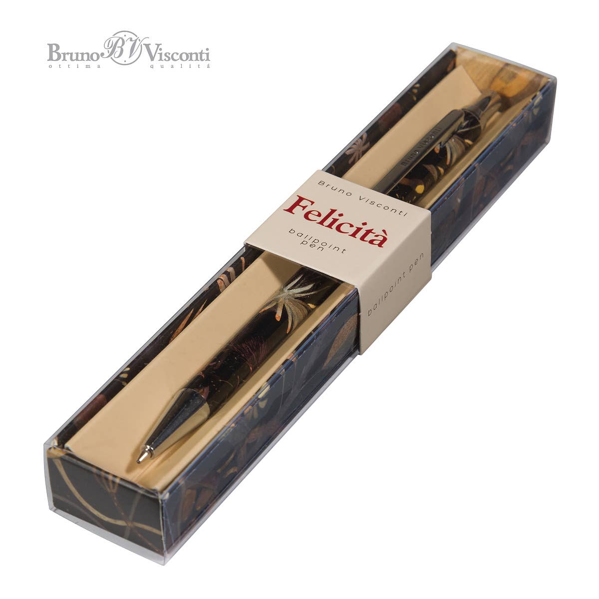 Felicita Night Flowers Ballpoint Pen