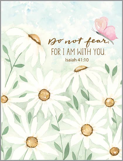 With Scripture Friend Greeting Card - Daisy Field
