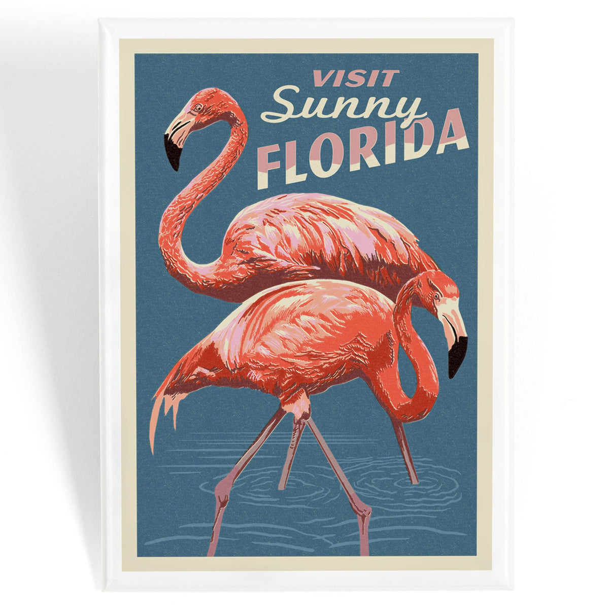 MAGNET Visit Sunny Florida, Flamingo