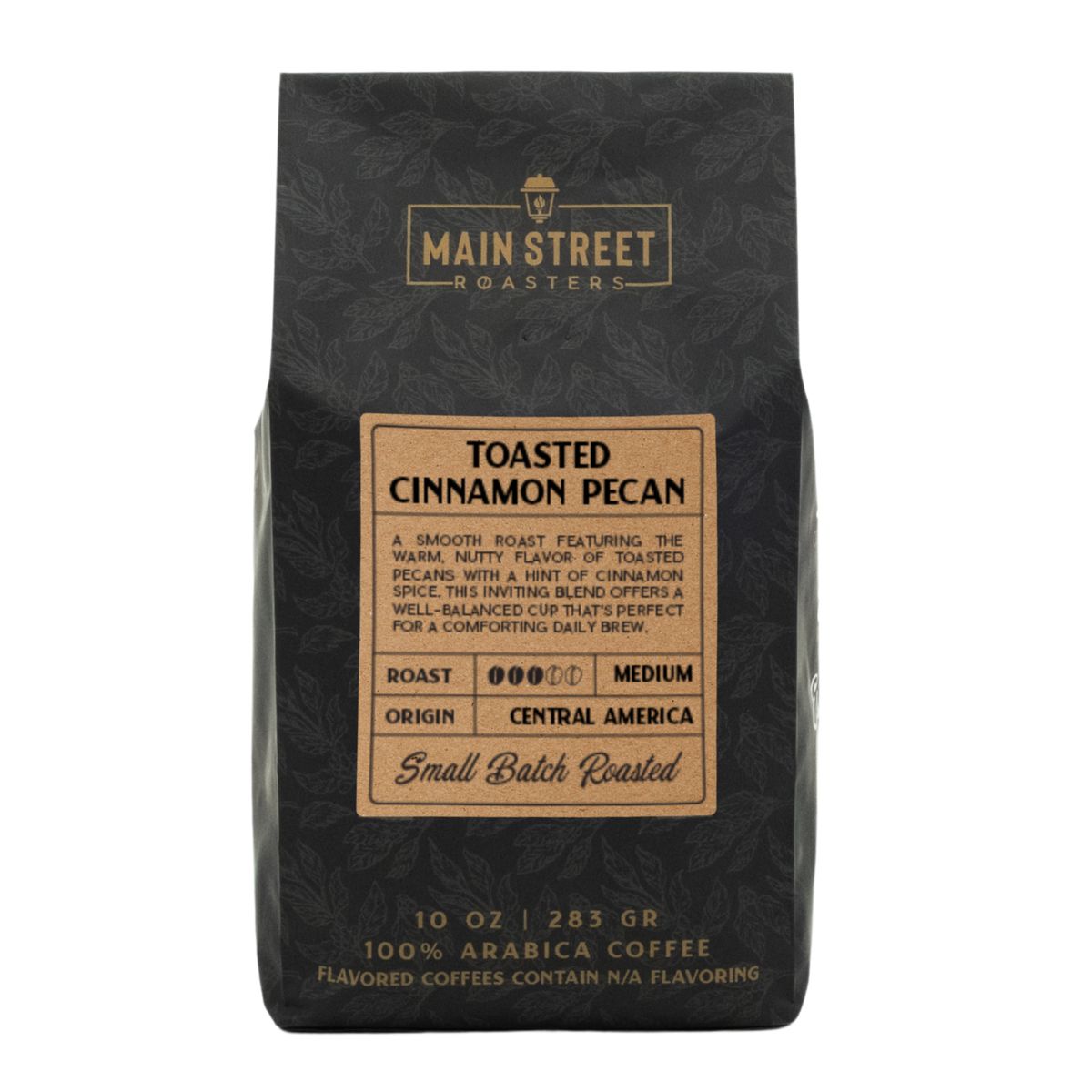 Toasted Cinnamon Pecan Flavored Coffee