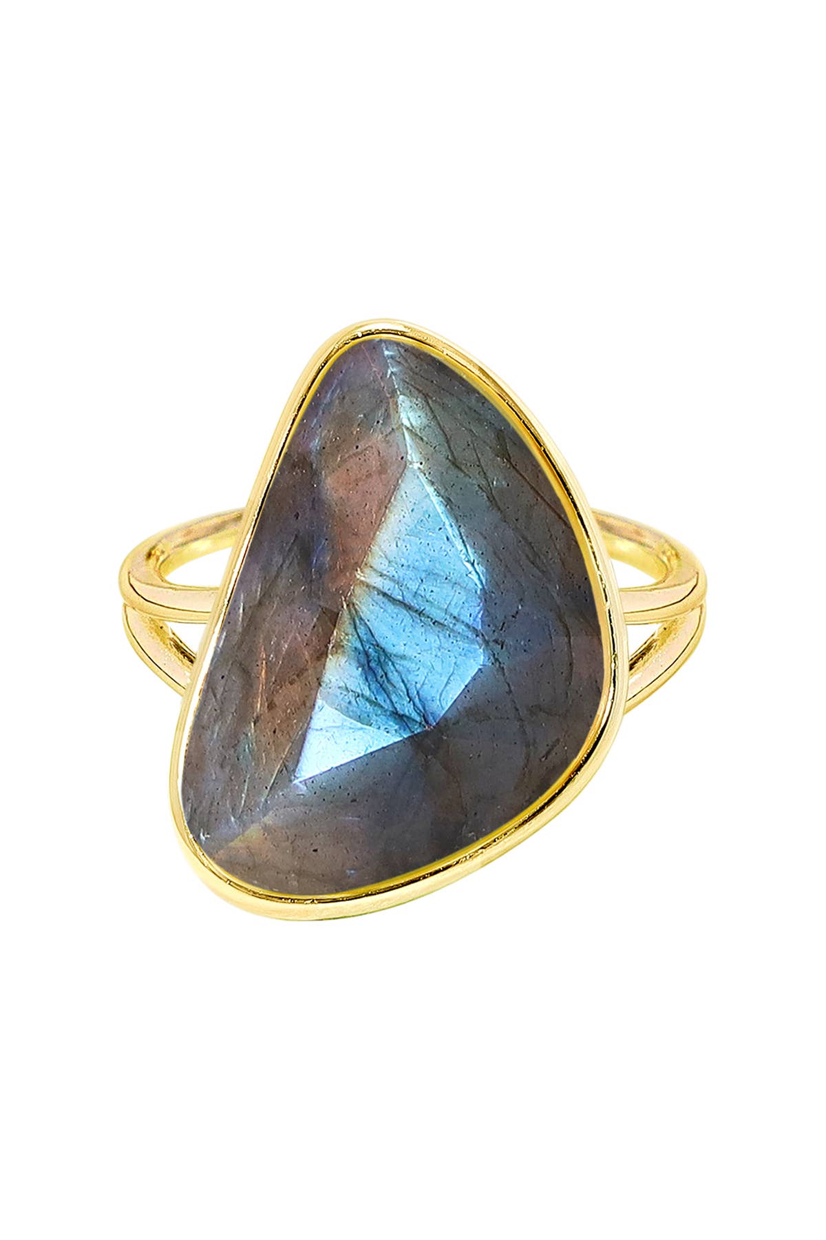 Labradorite Statement Ring - GP