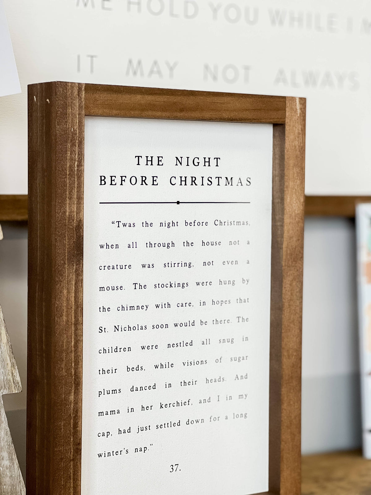 The Night Before Christmas | Christmas Wall Decor