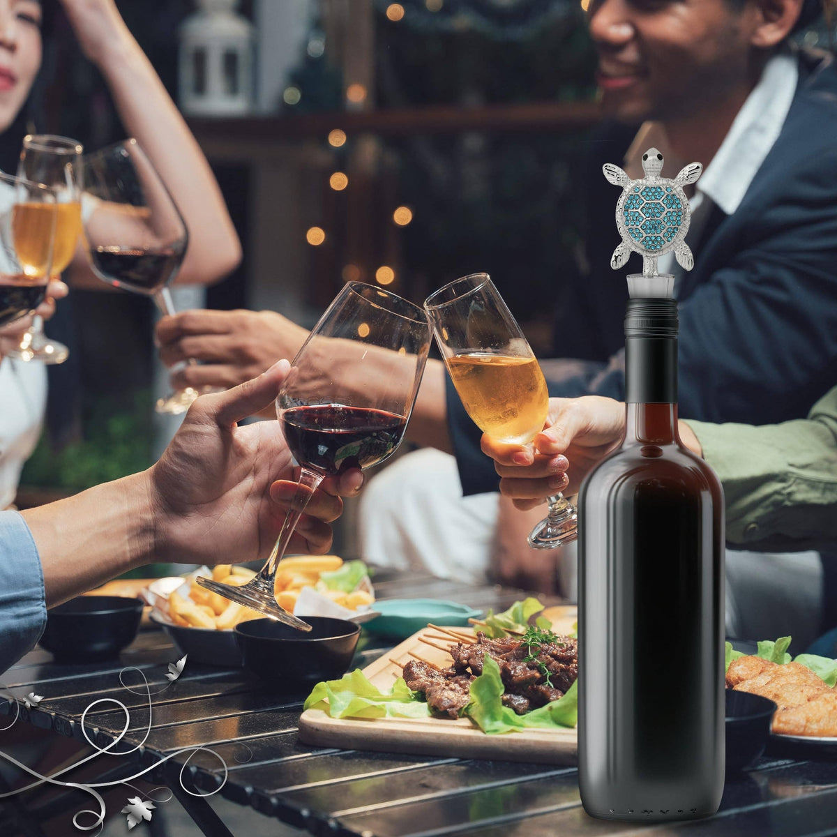 Cheers - Sparkling Wine Stopper - Sea Turtle