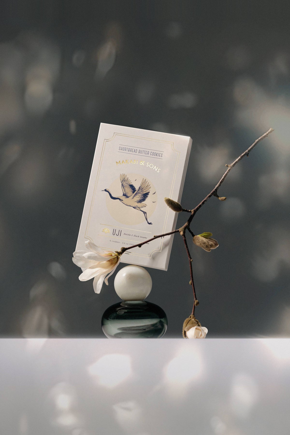 Matcha Toasted Black Sesame Cookies - Uji