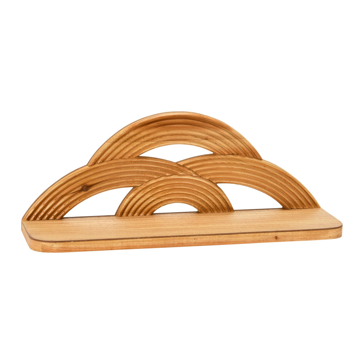 Arches Wood Wall Shelf