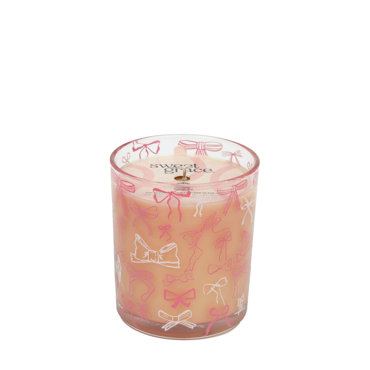 New! Sweet Grace Collection Bow Candle