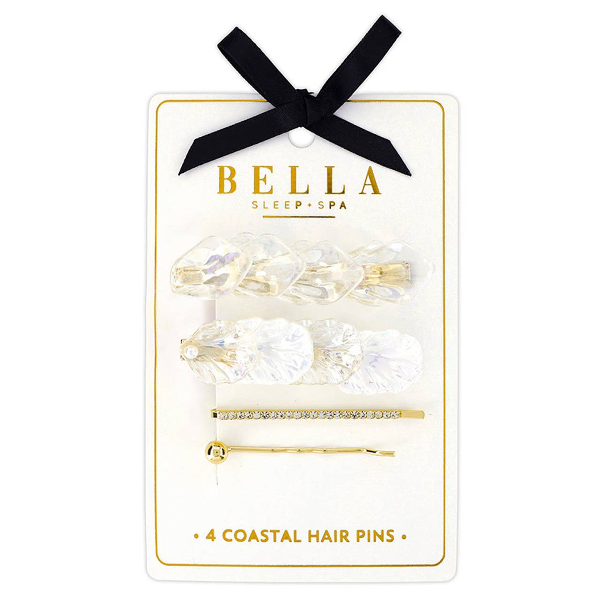 Hair Pins - Pearl Shells - Set of 4