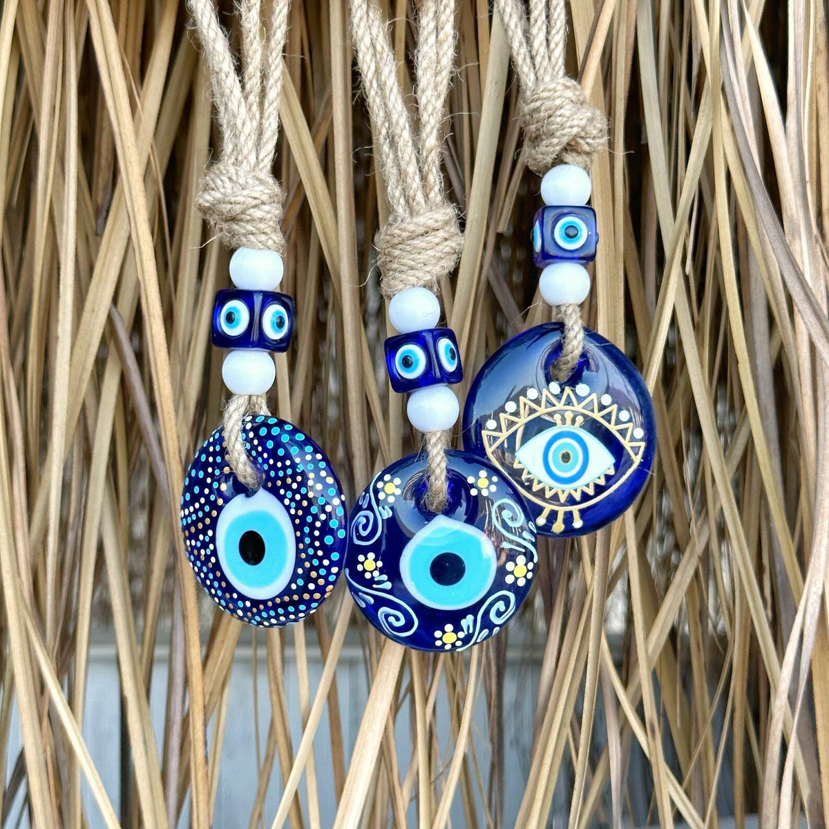 Greek Wedding Favor Ideas, Christmas Ornament Evil Eye