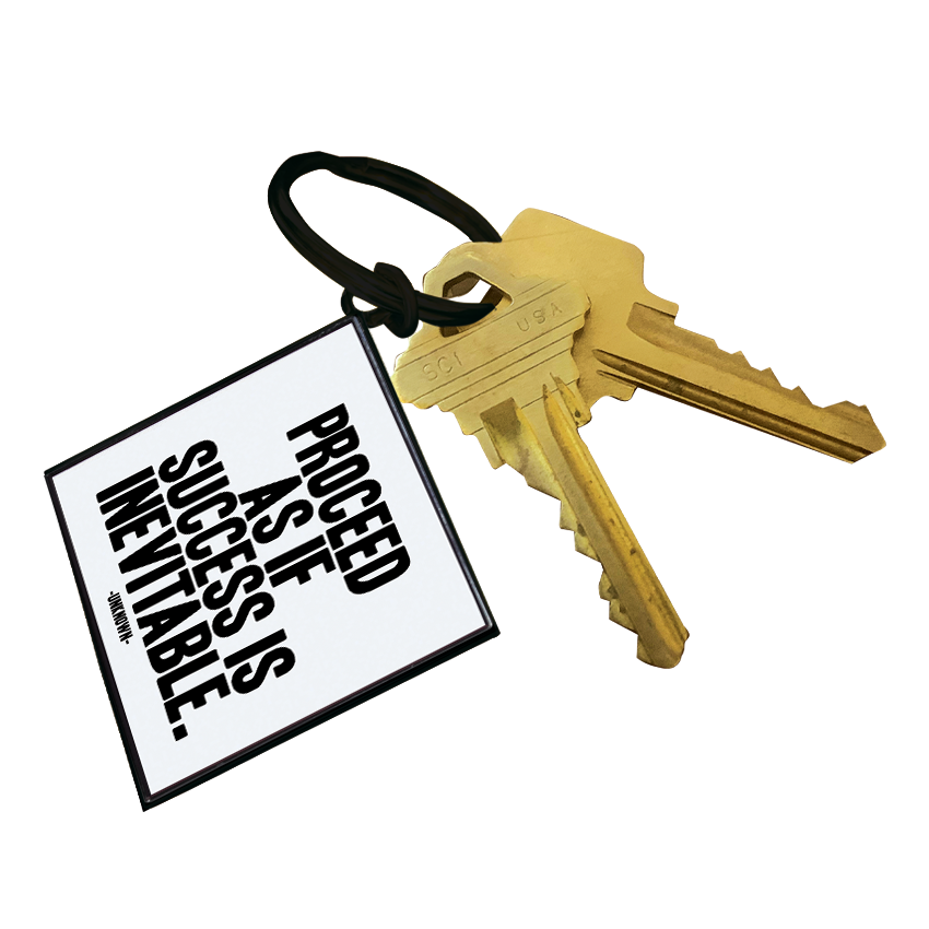 Keychains - KC289 - Proceed As If Success (Unknown)
