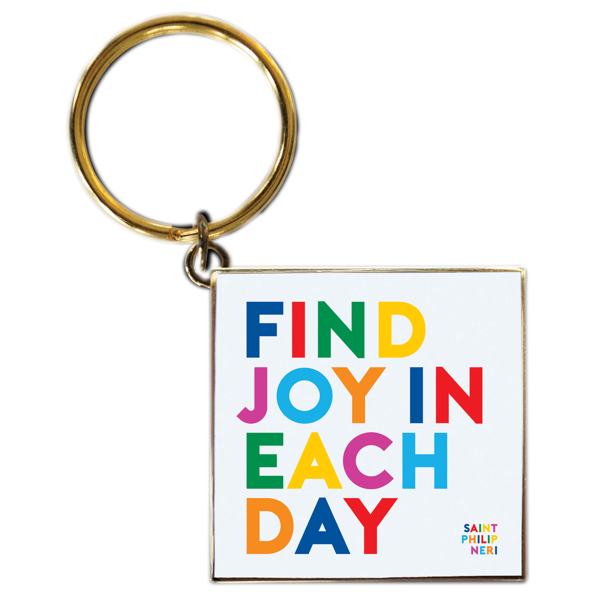 Keychains - KCD239 - Find Joy (Saint Philip Neri)