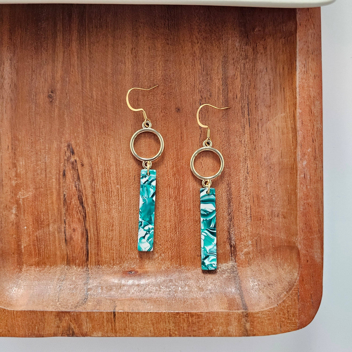 Isabella Earrings - Sea Green // Jewelry, Gifts