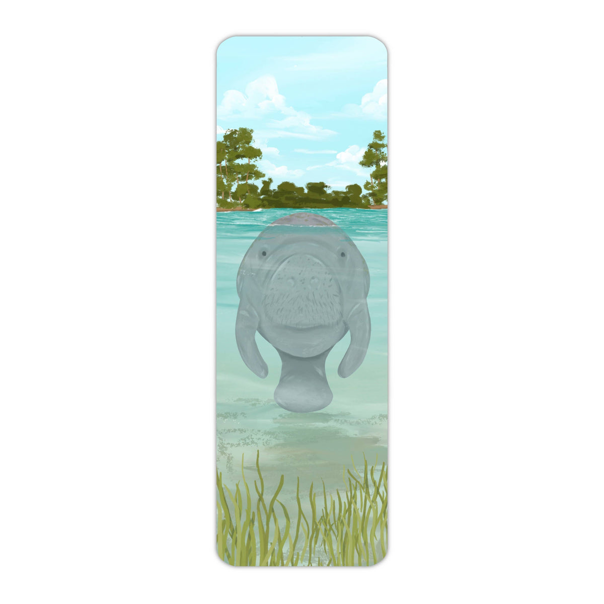 Manatee Bookmark, Florida Wildlife Bookmark