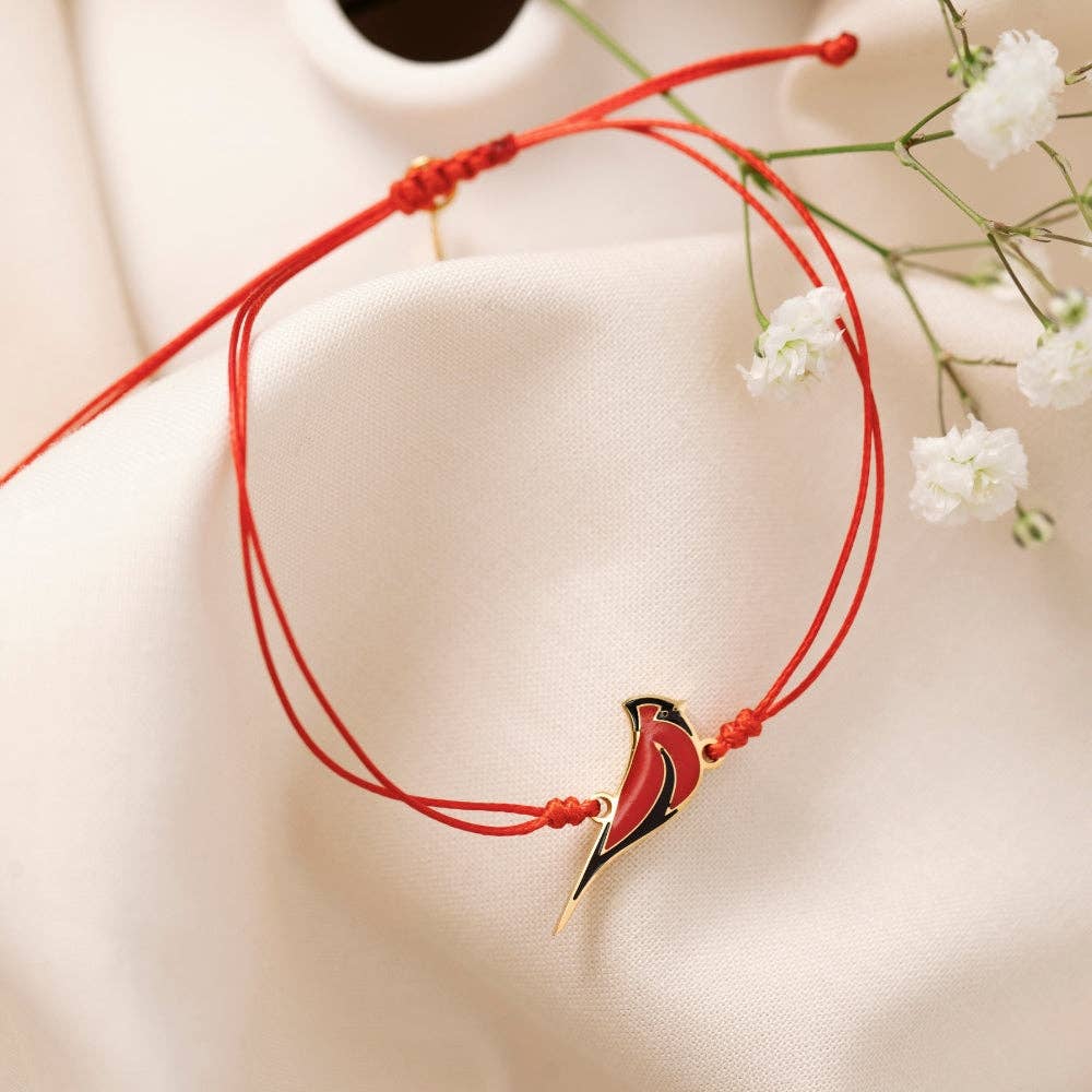 Thread of the Red Cardinal: Always In My Heart - cherry red