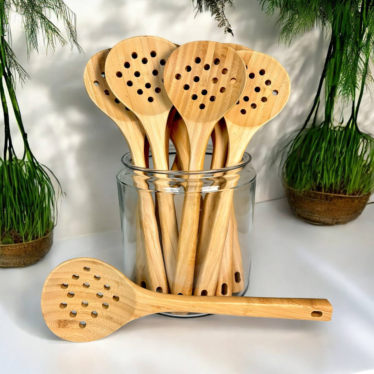 Bamboo Straining Spoon | Cooking Bestseller
