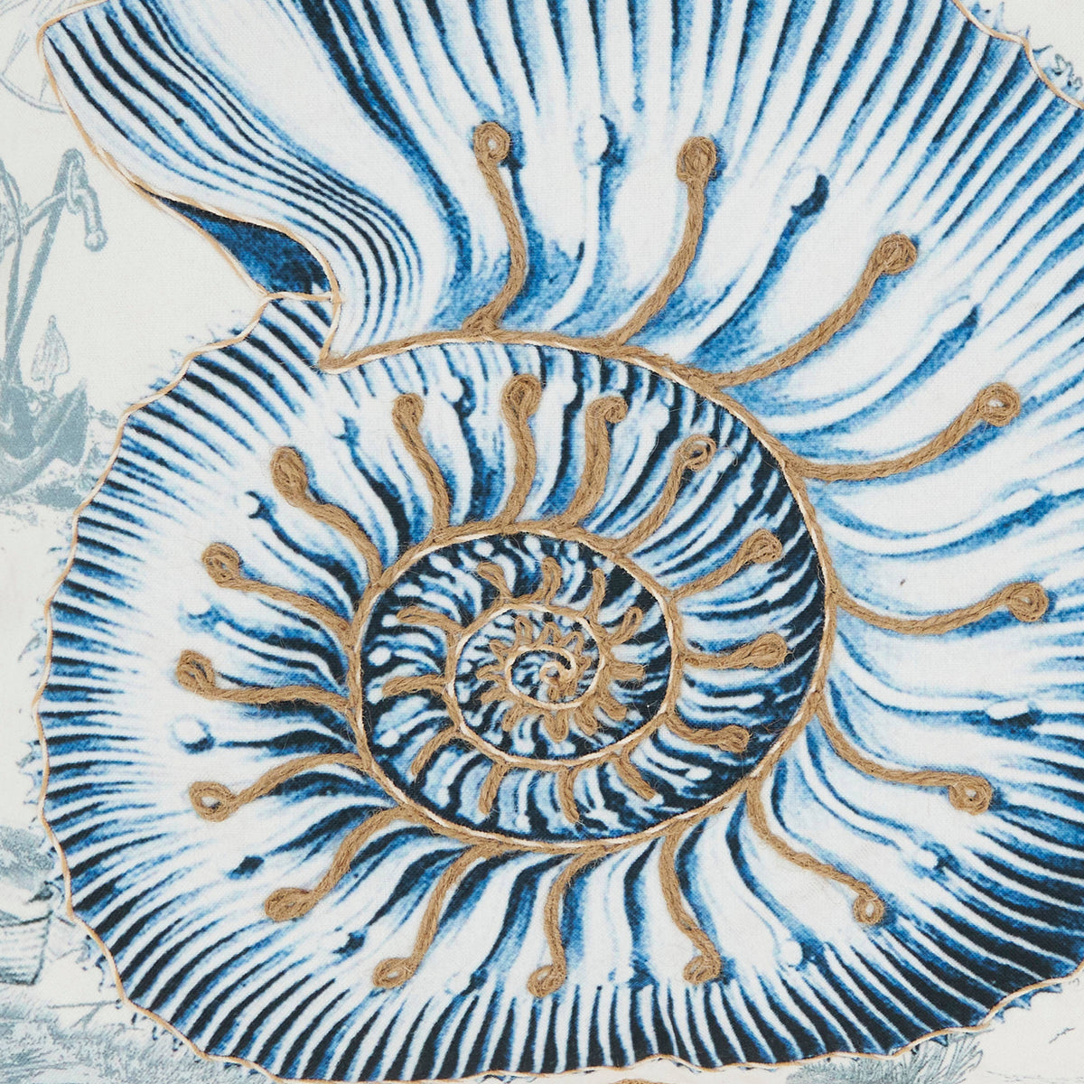 Coastal Outdoor Shell Pillow