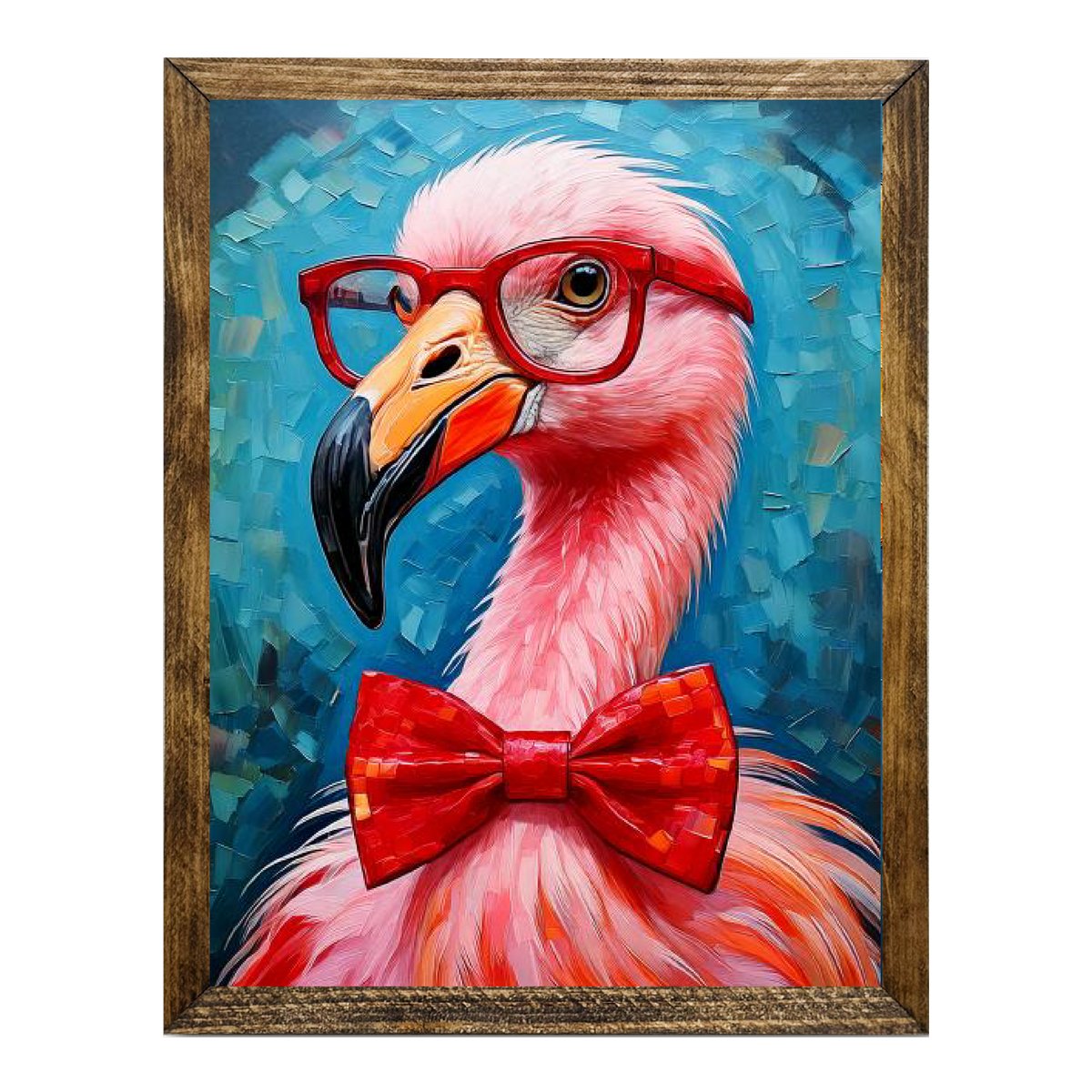 ARTISTIC SERIES TIMBERLAND- ANIMALS WITH GLASSES FLAMINGO