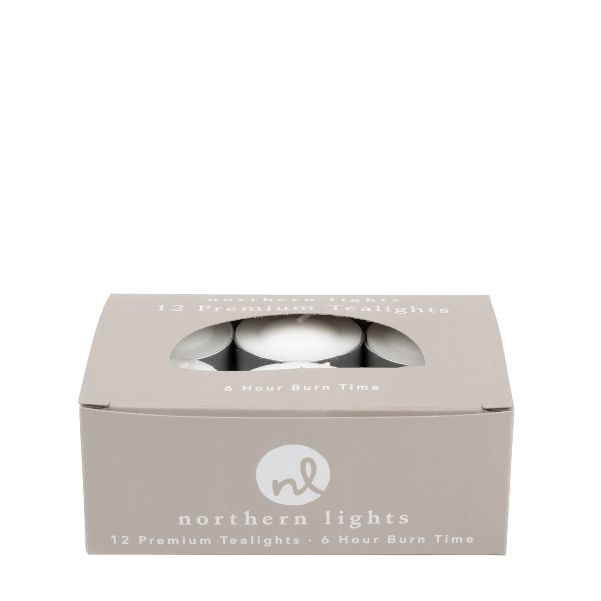 Unfragranced Tealight Candles - 12pc Box