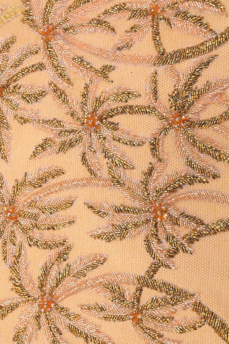 Palm Dunes Embellished Handbag