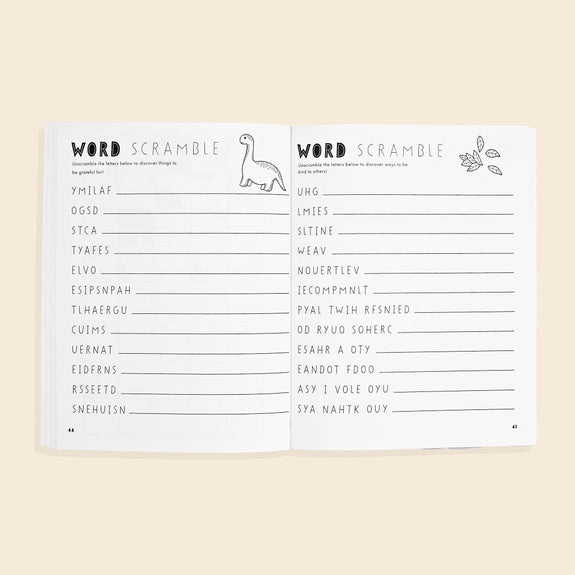 Gratitude For Kids Activity Book