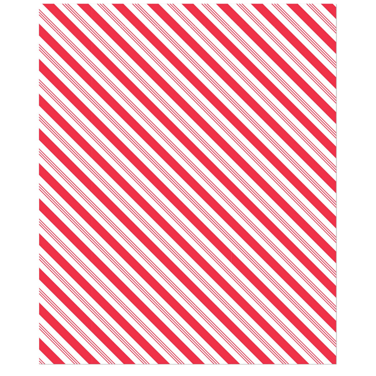 Red Ribbon Christmas Reversible Gift Wrap